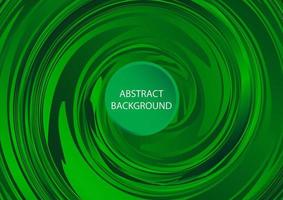 abstracte achtergrond groene cirkel kromme en spin heldere gloed, vectorillustratie vector