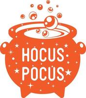 hocus pocus ketel vector