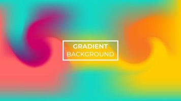 abstracte achtergrond met een mix van groenblauw, rood, oranje en gele kleuren, gemakkelijk te bewerken vector