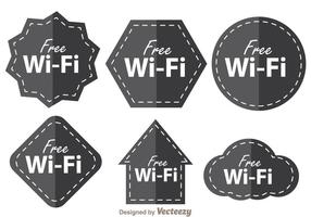 Gratis Wifi-symbool vector