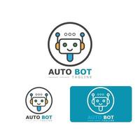 robot pictogram vector