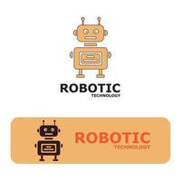 robot pictogram vector