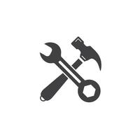 service tools vector pictogram illustratie ontwerpsjabloon