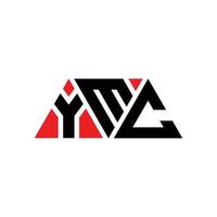 ymc driehoek brief logo ontwerp met driehoekige vorm. ymc driehoek logo ontwerp monogram. YMC driehoek vector logo sjabloon met rode kleur. ymc driehoekig logo eenvoudig, elegant en luxueus logo. ymc