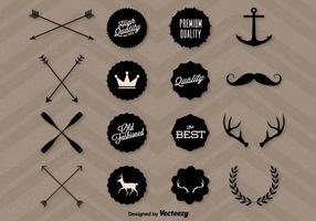 Kwaliteit Hipster Graphics vector