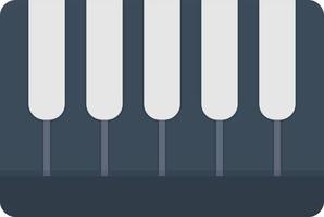 piano plat icoon vector