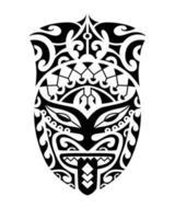 tattoo schets maori-stijl voor been of schouder. vector