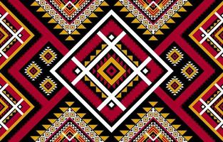 geometrische etnische naadloze patroon. traditionele inheemse stijl. ontwerp voor achtergrond, illustratie, behang, stof, kleding, tapijt, borduurwerk vector