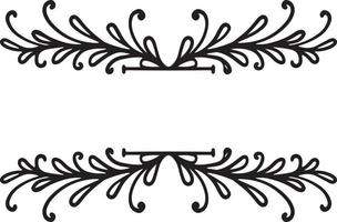 split monogram frame vector kaart uitnodiging elementen victoriaans grunge kalligrafie huwelijksuitnodigingen set middeleeuws ornament grenzen scroll clipart wervelen gesneden bestanden wervelen silhouet bloeien grenzen
