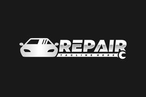 auto reparatie logo vector