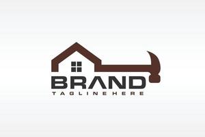 hamer huis logo vector