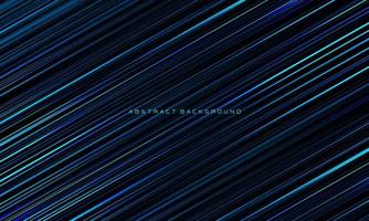 abstract blauw licht zwarte lijnen streep snelheid dynamisch ontwerp modern luxe futuristisch technologie achtergrond vector