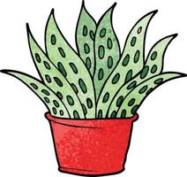 cartoon doodle kamerplant vector