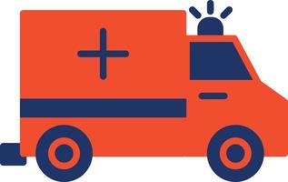 ambulance kleur icoon vector