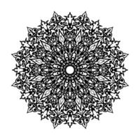 hand getekende frame met mandala. decoratie in etnische oosterse doodle ornamenten. vector