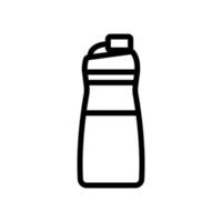 automatische sport shaker pictogram vector overzicht illustratie