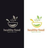 gezond voedselvector. vector pictogrammalplaatje voor veganistisch restaurant, dieetmenu, natuurlijke producten.