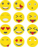 stickers collectie cartoon pop-art met een eenhoorn, regenboog, lippen, emoji. vector illustratie