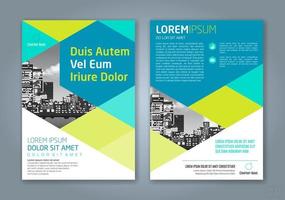 minimale geometrische vormen ontwerpen achtergrond voor zakelijke jaarverslag boekomslag brochure flyer poster vector