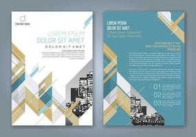 abstracte minimale geometrische achtergrond voor zakelijke jaarverslag boekomslag brochure flyer poster vector