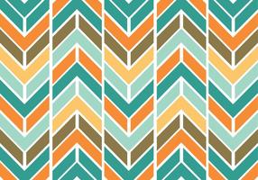 Kleurrijke funky chevron patroon vector