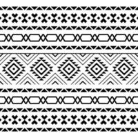 naadloos etnisch en Azteeks stammenpatroon. achtergrond voor stof, behang, kaartsjabloon, inpakpapier, tapijt, textiel, omslag. etnische stijl patroon vector