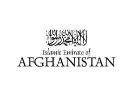 islamitisch emiraat afghanistan vectorelementen. taliban islamitische staat. Afghaanse Taliban-vlag, logo en identiteitsvector. vector