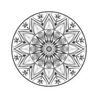 blad bloem bloemblad kleuren mandala kunst eenvoudig grafisch vorm vectoren bloemen oosters schets vintage decoratief elementen patroon illustratie islam arabisch indisch turks mysticus godsdienst moraal lotus