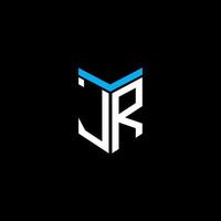 jr letter logo creatief ontwerp met vectorafbeelding vector