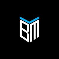 bm letter logo creatief ontwerp met vectorafbeelding vector