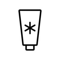 smeermiddel met koeleffect pictogram vectorillustratie vector