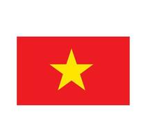 Vietnamese vlag. vector illustratie eps10