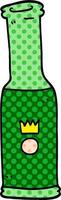 cartoon doodle fles pop vector