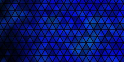 lichtblauwe vectorachtergrond met veelhoekige stijl. vector