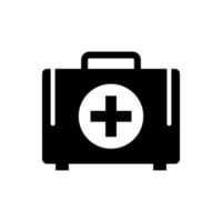 medische kit pictogram vector ontwerpsjablonen op witte achtergrond