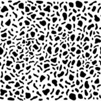 vector naadloze patroon met jaguar huid. zwarte en witte luipaardvlekken.