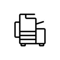 printer cartridge pictogram vector overzicht illustratie