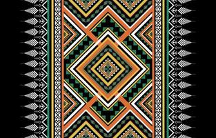 geometrische etnische patroon tribal traditionele. Azteekse stijl. ontwerp voor achtergrond, illustratie, behang, stof, textuur, batik, tapijt, kleding, borduurwerk vector