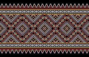 abstract geometrisch etnisch patroon traditioneel. Amerikaanse, Mexicaanse stijl. ontwerp voor achtergrond, illustratie, behang, stof, batik, tapijt, kleding, borduurwerk vector