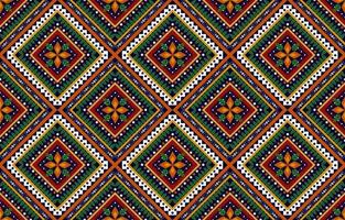 geometrische etnische naadloze patroon tribal traditionele. bloem decoratie. ontwerp voor achtergrond, illustratie, behang, stof, textuur, batik, tapijt, kleding, borduurwerk vector