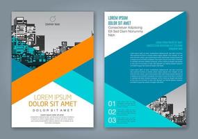 minimale geometrische vormen ontwerpen achtergrond voor zakelijke jaarverslag boekomslag brochure flyer poster vector