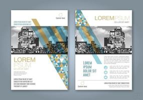 minimale geometrische vormen ontwerpen achtergrond voor zakelijke jaarverslag boekomslag brochure flyer poster vector