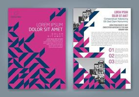 minimale geometrische vormen ontwerpen achtergrond voor zakelijke jaarverslag boekomslag brochure flyer poster vector