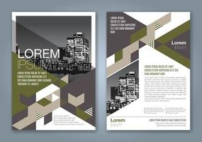 minimale geometrische vormen ontwerpen achtergrond voor zakelijke jaarverslag boekomslag brochure flyer poster vector