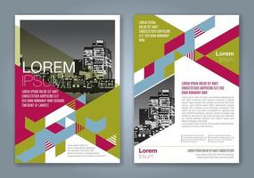 minimale geometrische vormen ontwerpen achtergrond voor zakelijke jaarverslag boekomslag brochure flyer poster vector