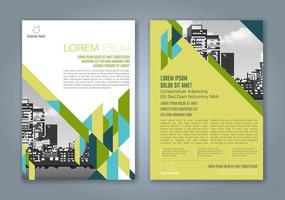 minimale geometrische vormen ontwerpen achtergrond voor zakelijke jaarverslag boekomslag brochure flyer poster vector