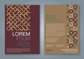 minimale geometrische vormen ontwerpen achtergrond voor zakelijke jaarverslag boekomslag brochure flyer poster vector