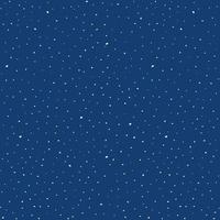 kosmisch ruimtepatroon met sterren, nachtelijke sterrenhemel. vallende sneeuw op donkerblauwe achtergrond vector