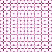 naadloze abstracte patroon met veel geometrische roze vierkante afgeronde hoeken dozen. vector achtergrondontwerp. papier, doek, stof, doek, jurk, servet, bedrukking, cadeau, mooi, overhemd, bed, concepten.