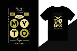 typografie t-shirt ontwerpsjabloon vector